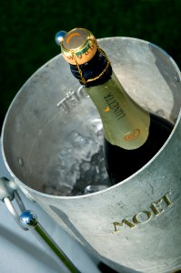 New Year's champagne